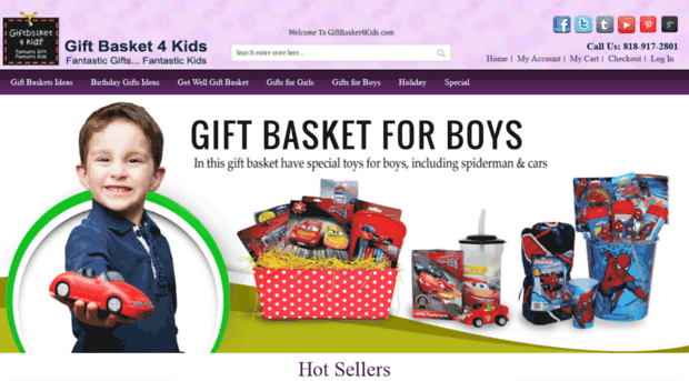 giftbasket4kids.com