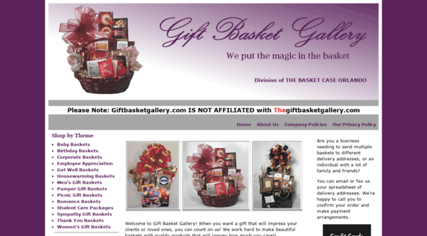 giftbasketgallery.com