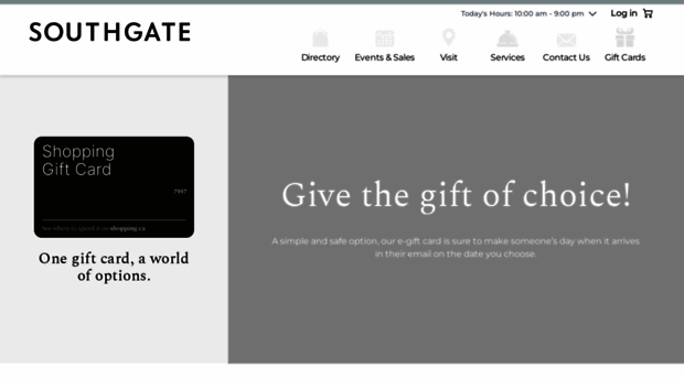 giftcard.southgatecentre.com