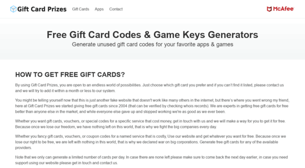 giftcardprizes.com