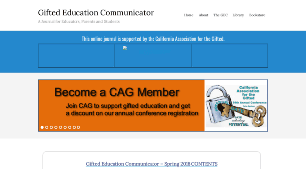 giftededucationcommunicator.com