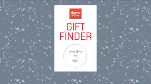 giftfinder.argos.co.uk