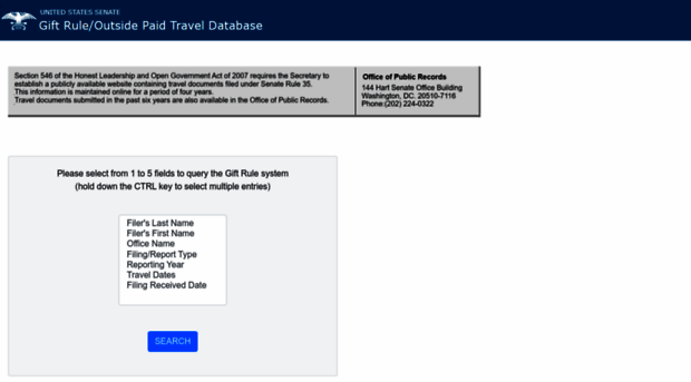 giftrule-disclosure.senate.gov