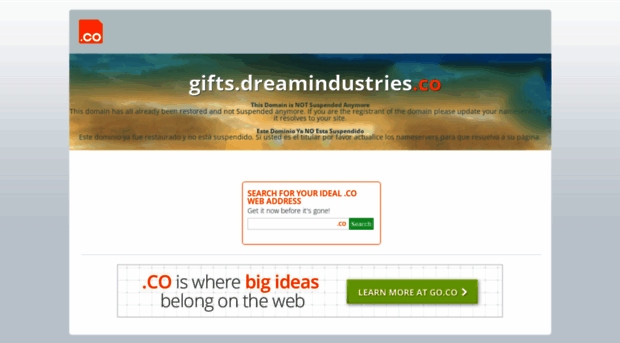 gifts.dreamindustries.co