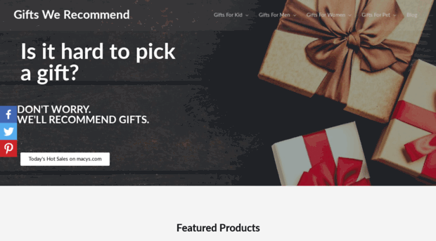 giftswerecommend.com