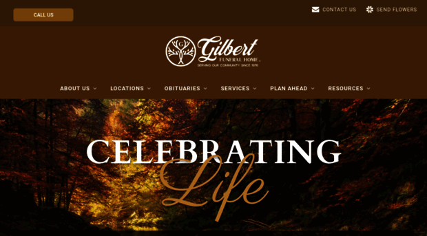 gilbertfunerals.com