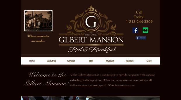 gilbertmansion.com