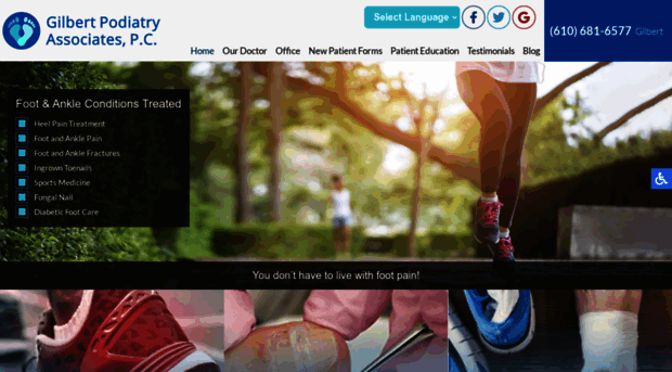 gilbertpodiatry.com