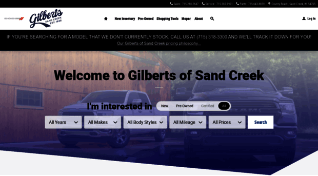 gilbertsofsandcreek.net