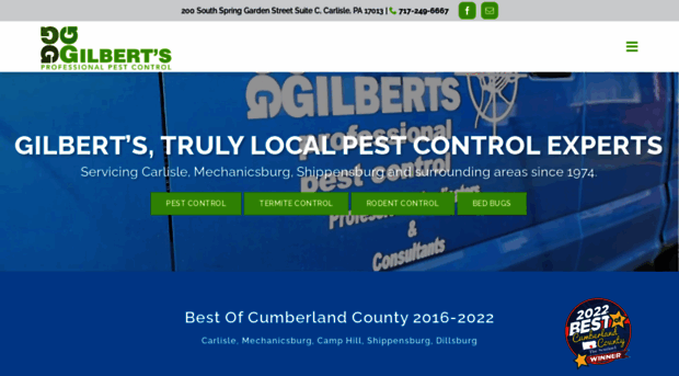 gilbertspestcontrol.com