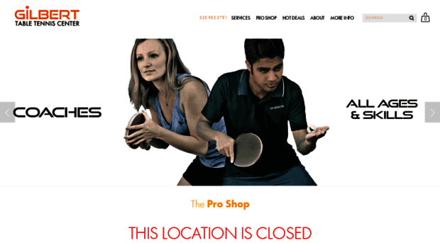 gilberttabletennis.com