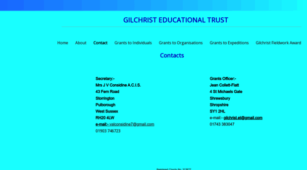 gilchristgrants.org.uk