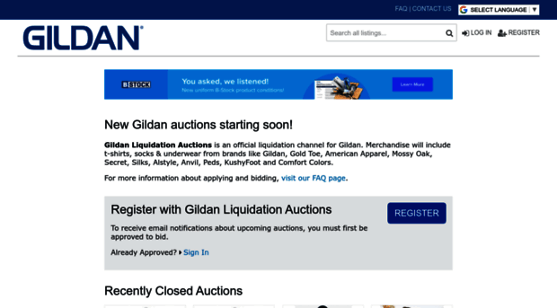 gildan.bstock.com