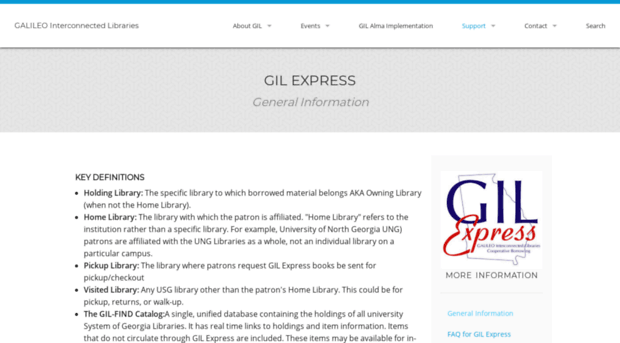 gilexpress.usg.edu