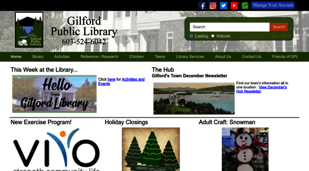 gilfordlibrary.org