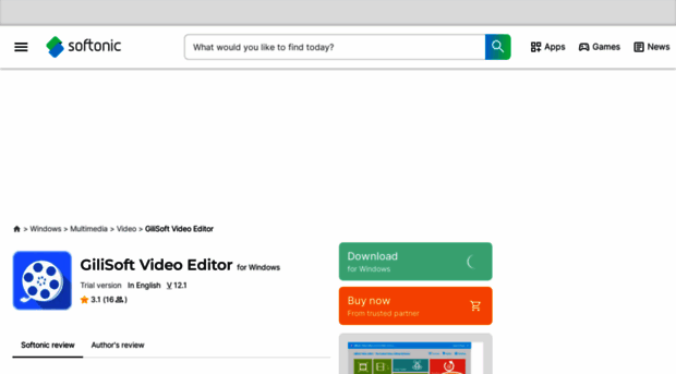 gilisoft-video-editor.en.softonic.com