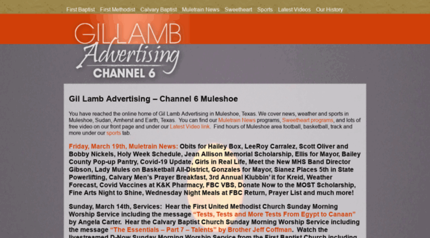 gillambadvertisingmuleshoe.com