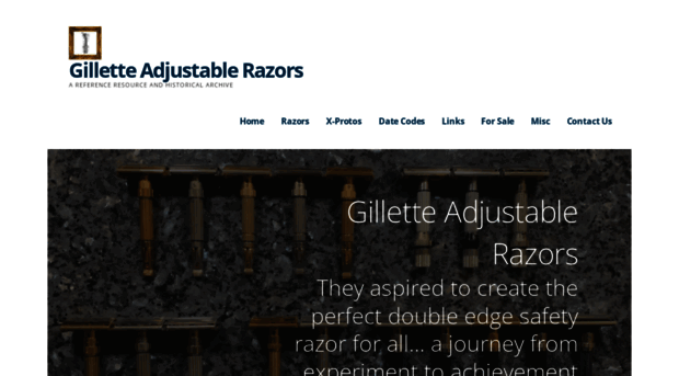 gilletteadjustable.com