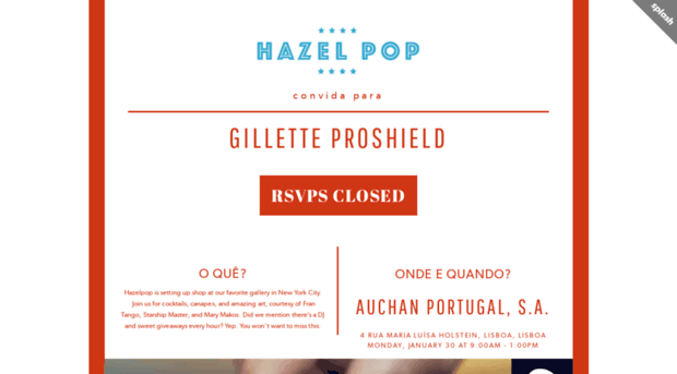 gilletteproshield.splashthat.com