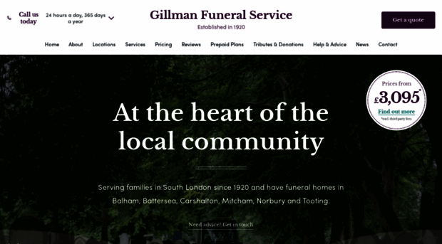 gillmanfunerals.co.uk