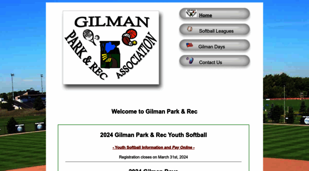 gilmanparkandrec.org