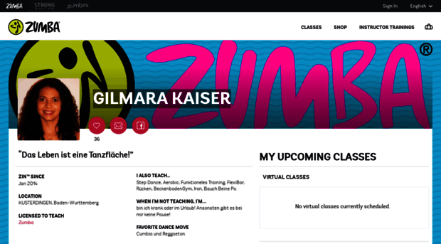 gilmarakaiser.zumba.com