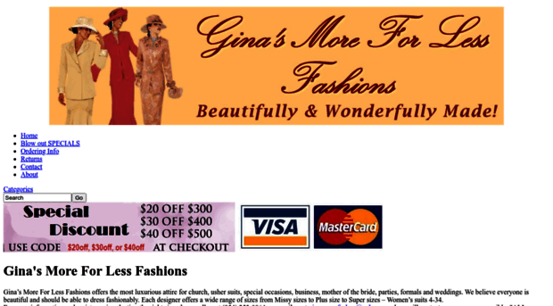 ginasmoreforlessfashions.com