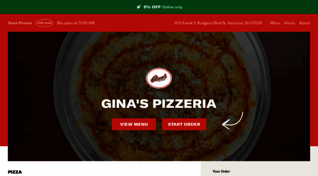 ginaspizzanj.com