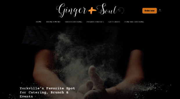 gingerandsoulrestaurant.com