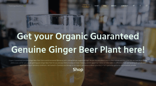 gingerbeerplant.net