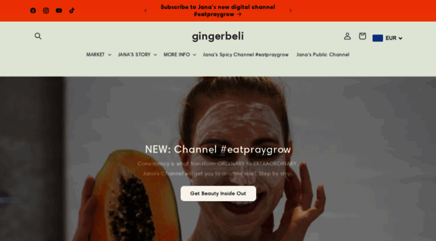 gingerbeli.com