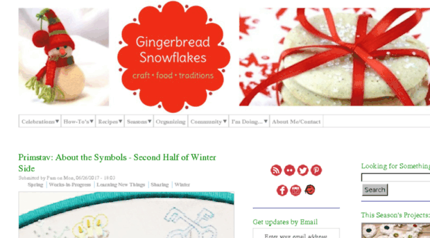 gingerbreadsnowflakes.com