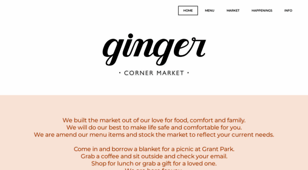 gingercornermarket.com