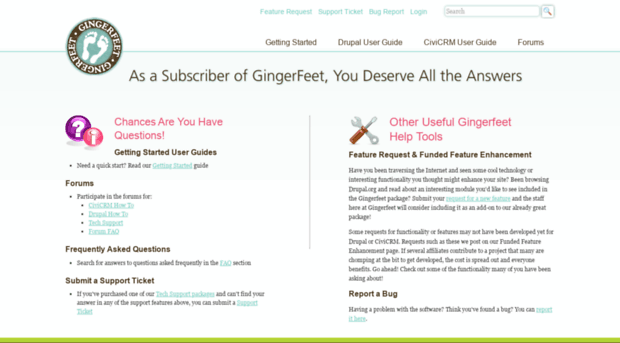 gingerfeet.net