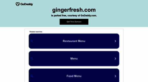 gingerfresh.com