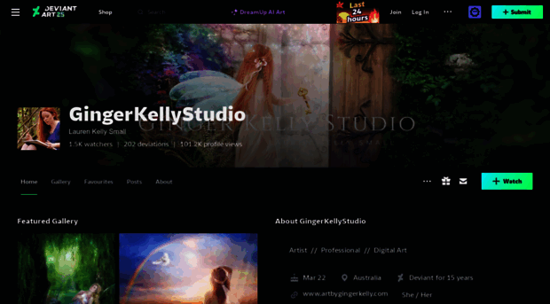 gingerkellystudio.deviantart.com - GingerKellyStudio - Profession ...