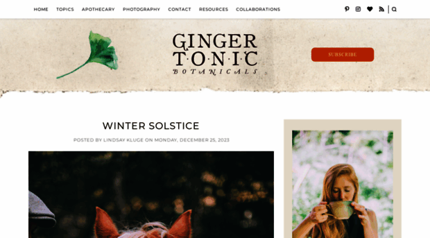 gingertonicbotanicals.com