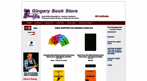 gingerybooks.com