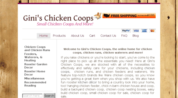 ginischickencoops.com