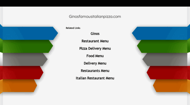 ginosfamousitalianpizza.com