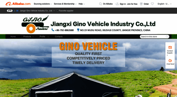 ginotrailers.en.alibaba.com