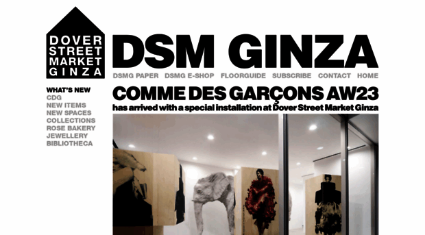 ginza.doverstreetmarket.com