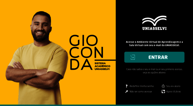 gioconda.uniasselvi.com.br - Acesso AVA - Gioconda Uniasselvi