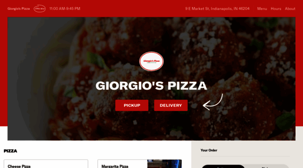 giorgiospizzamenu.com