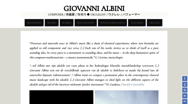 giovannialbini.it