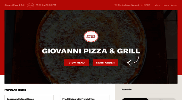 giovannipizzamenu.com