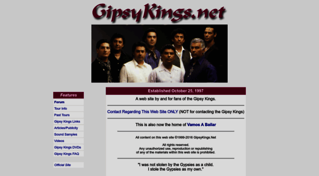 gipsykings.net