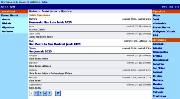 gipuzkoa.fiestas.net