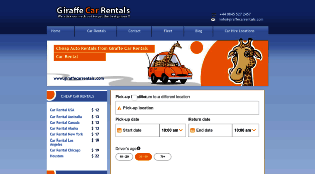 giraffecarrentals.com