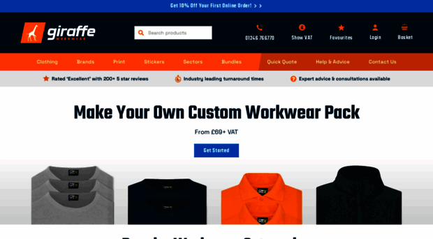 giraffeworkwear.co.uk